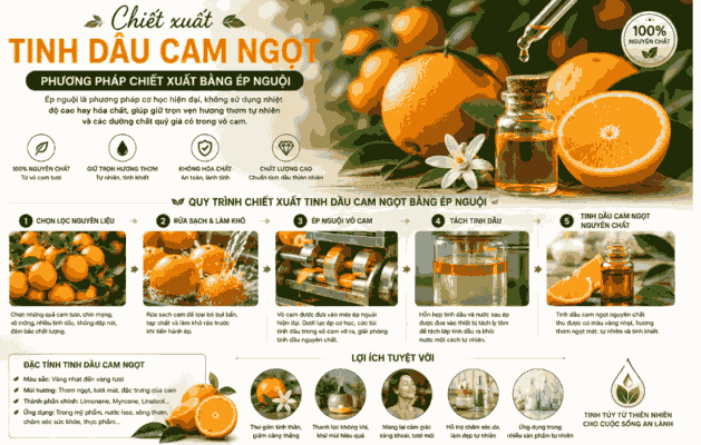 Tinh dầu cam ngọt