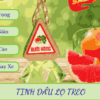 Sỉ tinh dầu bưởi hồng treo xe