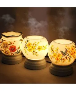 Đèn Xông Tinh Dầu Sứ Thấu Quang Size Mini
