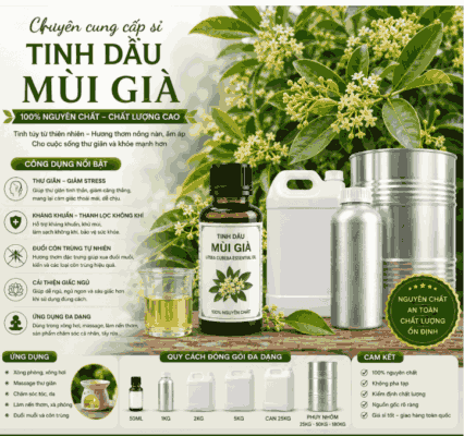 Sỉ tinh dầu mùi già