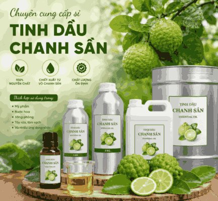 Sỉ tinh dầu chanh sần