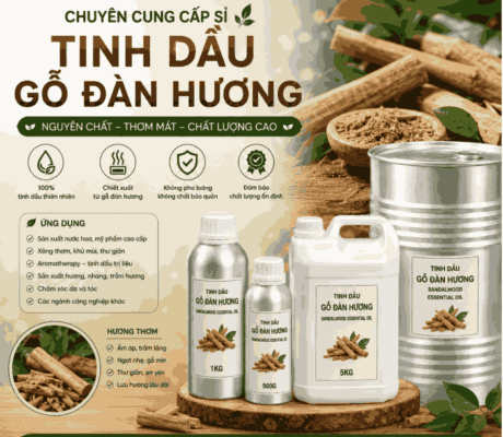Sỉ tinh dầu gỗ đàn hương