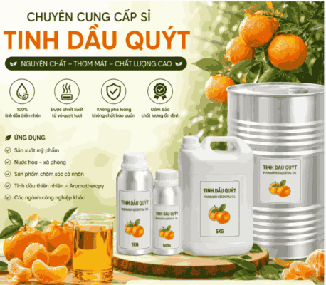 Sỉ tinh dầu quýt
