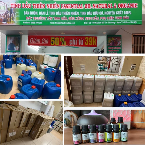 Kho tinh dầu bán buôn- Tinh dầu giá gốc