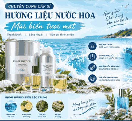 Hương nước hoa nam hương biển 