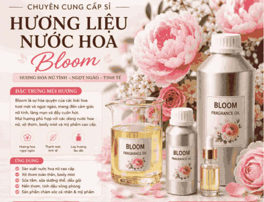 Hương nước hoa nữ mùi Bloom