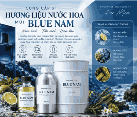 Hương liệu nước hoa nam Blue