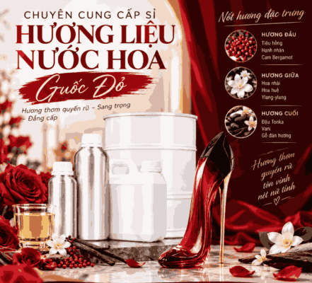 Hương liệu nước hoa Guốc đỏ