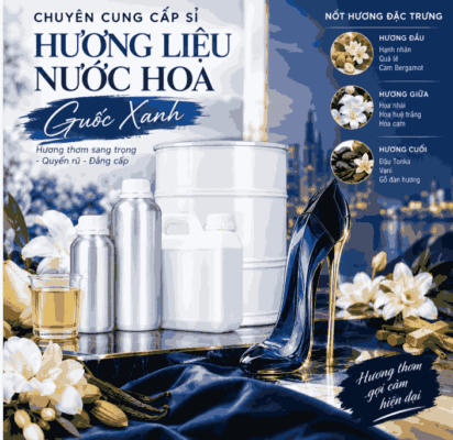 Hương liệu nước hoa Guốc xanh