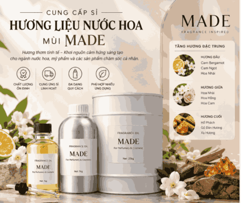 Hương liệu nước hoa Made