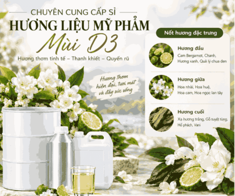 Hương liệu mỹ phẩm mùi D3