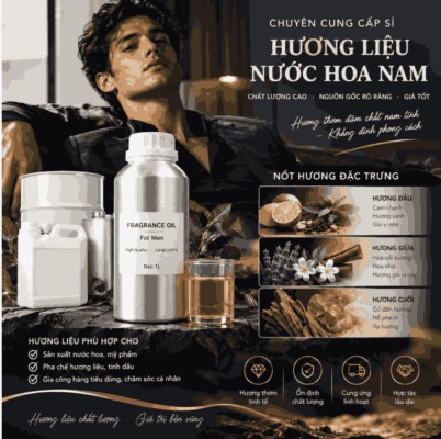 Hương liệu nước hoa nam Men