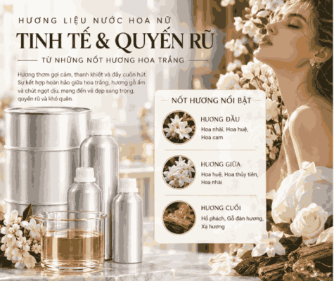 Hương nước hoa nữ Rắn trắng