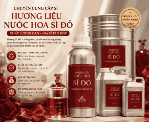 Hương liệu nước hoa Sì Đỏ