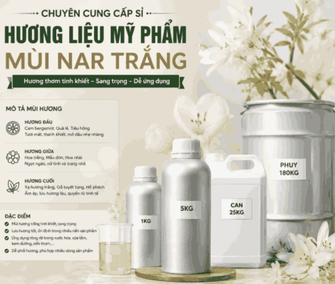 Hương liệu nước hoa nar trắng