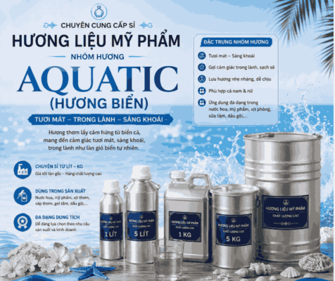 Hương liệu nước hoa Giò đen