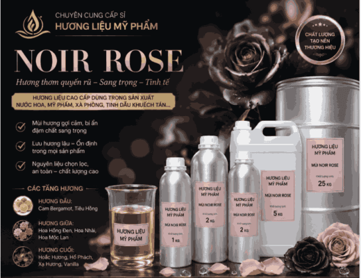 Hương liệu nước hoa Noir Rose