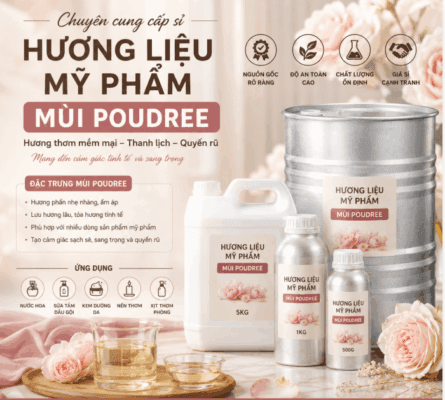 Hương nước hoa nữ Poudree