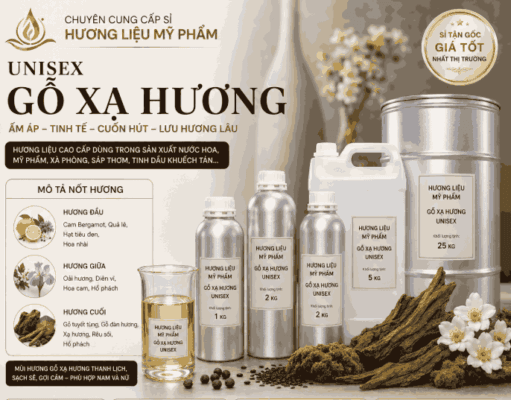 Hương nước hoa gỗ xạ hương