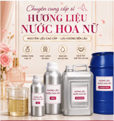 Hương liệu nước hoa nữ sỉ