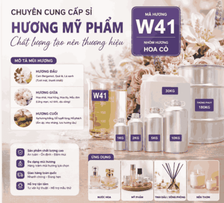Sỉ tinh dầu nước hoa W41