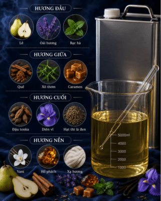 Tinh dầu nước hoa nam N04
