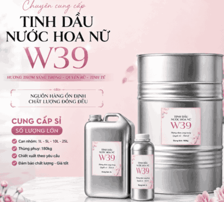 Tinh dầu nước hoa nữ W39 