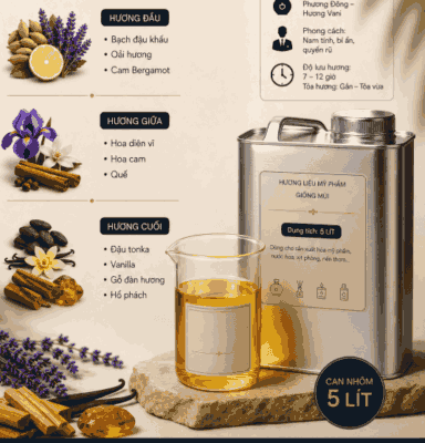 Tinh dầu nước hoa nam N02