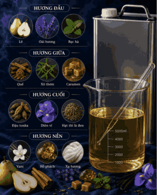 Tinh dầu nước hoa nam N04