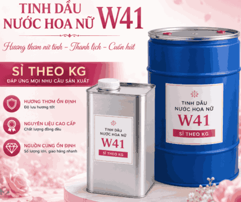 Tinh dầu nước hoa nữ W41 