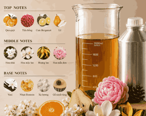 Tinh dầu nước hoa nữ W32 