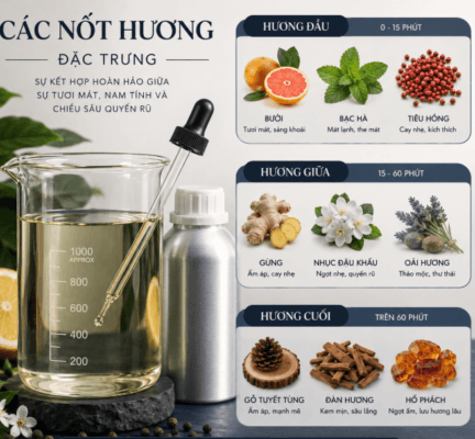 Tinh dầu nước hoa nam N34