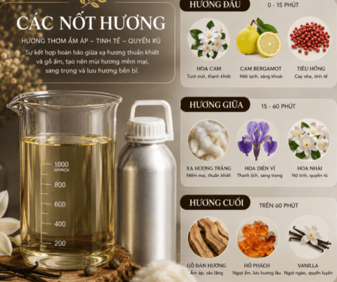Tinh dầu nước hoa nữ W29