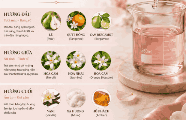 Tinh dầu nước hoa nữ W38