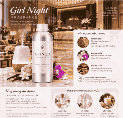Hương liệu tạo mùi Girl Night