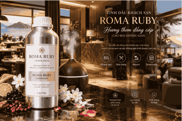 Tinh dầu khách sạn Roma Ruby