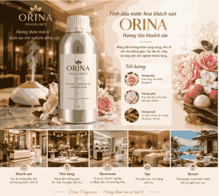 Tinh dầu nước hoa khách sạn 