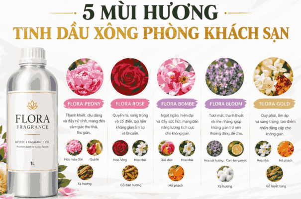 Tinh dầu xông phòng khách sạn