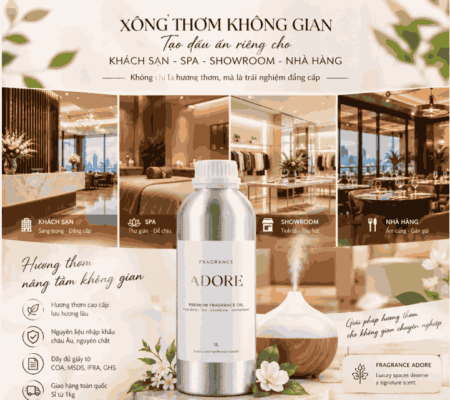 Tinh dầu thơm phòng khách sạn Adore